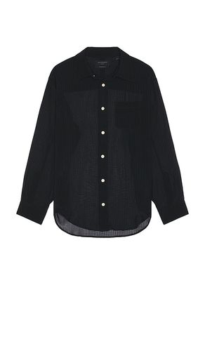 Camisa ando en color negro talla L en - Black. Talla L (también en M, S, XL/1X) - ALLSAINTS - Modalova