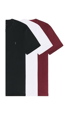 Camiseta en color black,,burgundy talla L en & - Black,,Burgundy. Talla L (también en M, S) - ALLSAINTS - Modalova