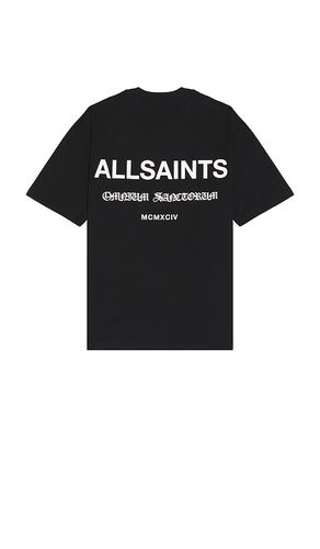 Camiseta sanctum en color negro talla L en - Black. Talla L (también en M, S) - ALLSAINTS - Modalova