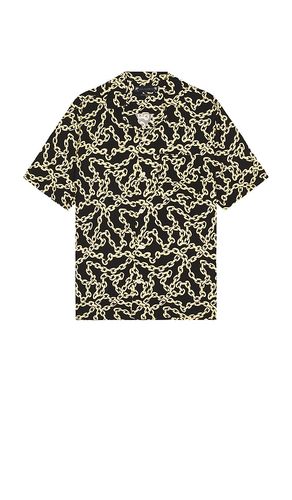 Link Short Sleeve Shirt in Black. - size L (also in M, S) - ALLSAINTS - Modalova