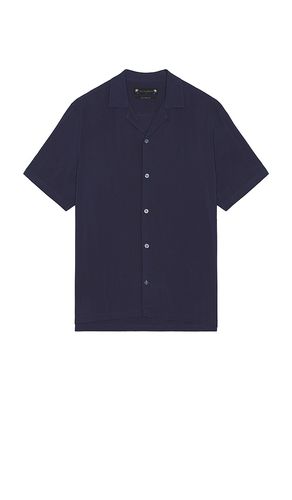 Venice Short Sleeve Shirt in Navy. - size L (also in M, S, XL/1X) - ALLSAINTS - Modalova