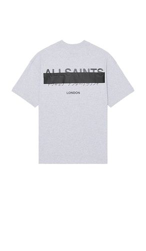 Camiseta en color gris talla L en - Grey. Talla L (también en M, S, XL/1X) - ALLSAINTS - Modalova