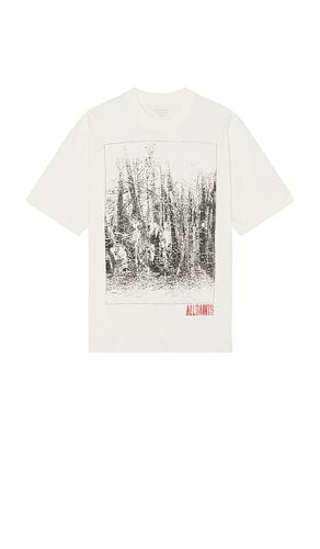 Bracken Short Sleeve Crewneck T-shirt in White. - size L (also in M, S, XL/1X) - ALLSAINTS - Modalova