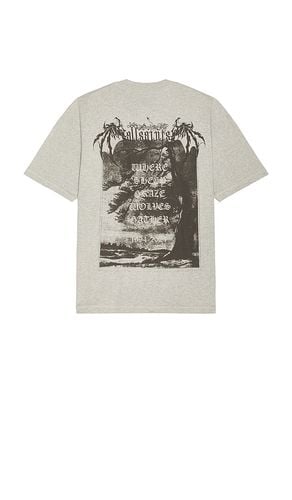 Angelic Short Sleeve Crewneck T-shirt in Grey. - size L (also in M, S, XL/1X) - ALLSAINTS - Modalova