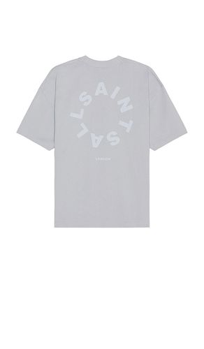 Tierra Crew Neck Tee in Slate. - size L (also in M) - ALLSAINTS - Modalova