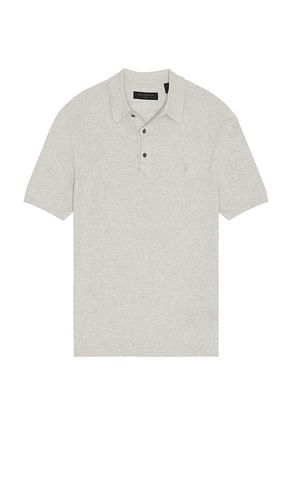 Aubrey Polo Shirt in Grey. - size L (also in S) - ALLSAINTS - Modalova