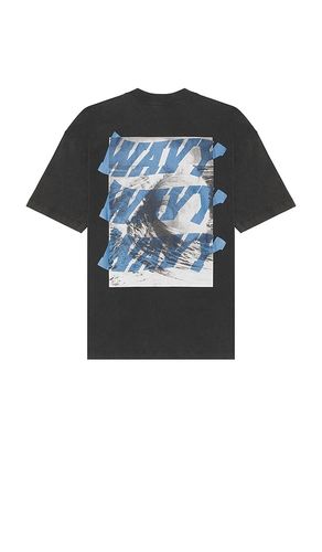 Wavy Crew Neck Tee in Black. - size L (also in M, S, XL/1X) - ALLSAINTS - Modalova