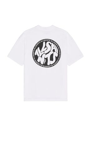 Distortion Crew Neck Tee in White. - size L (also in M, S, XL/1X) - ALLSAINTS - Modalova