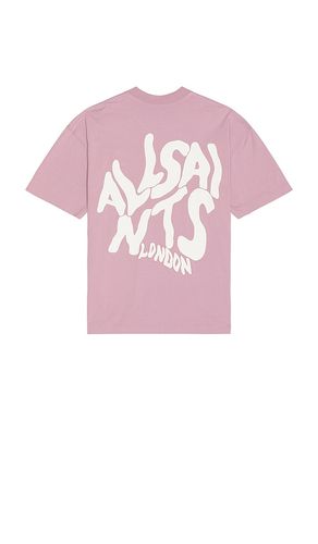Orlando Crew Neck Tee in Mauve. - size L (also in M, S, XL/1X) - ALLSAINTS - Modalova