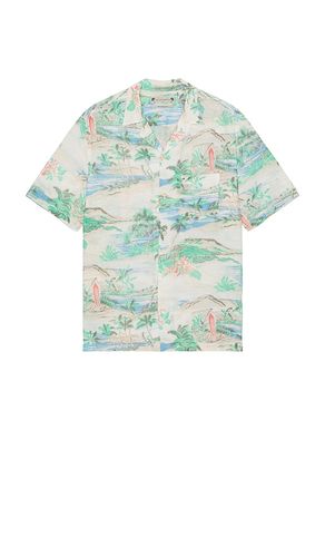 Biarritz Short Sleeve Shirt in Blue. - size L (also in M, S, XL/1X) - ALLSAINTS - Modalova