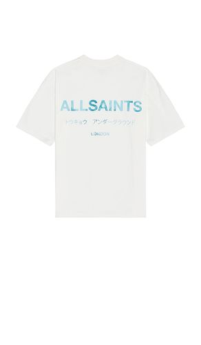 Underground Crew Neck Tee in White. - size L (also in M, S, XL/1X) - ALLSAINTS - Modalova