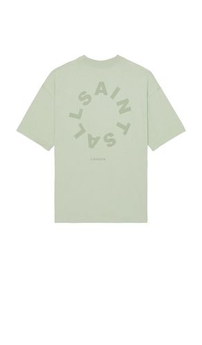 Tierra Short Sleeve Crew Neck Tee in Mint. - size L (also in M, S, XL/1X) - ALLSAINTS - Modalova