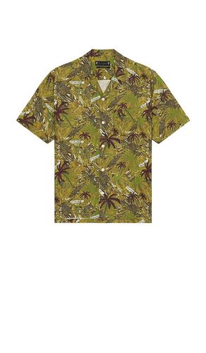 Camisa botones liner en color militar talla L en - Army. Talla L (también en M, S, XL/1X) - ALLSAINTS - Modalova