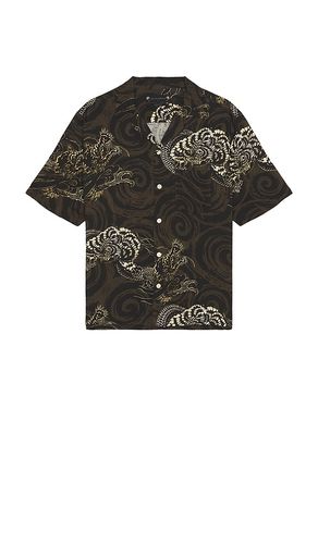 Sidewinder Short Sleeve Shirt in Dark Green. - size L (also in M, S, XL/1X) - ALLSAINTS - Modalova