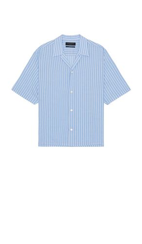 Arran Short Sleeve Shirt in Blue. - size L (also in M, XL/1X) - ALLSAINTS - Modalova