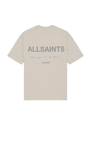 Future Crew Neck Tee in Grey. - size L (also in M, S, XL/1X) - ALLSAINTS - Modalova