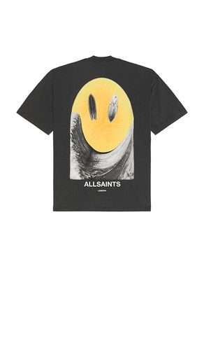 Party Wave Crew Neck Tee in Black. - size L (also in M, S, XL/1X) - ALLSAINTS - Modalova