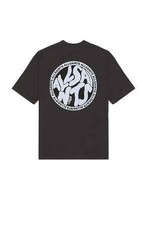 Distortion Crew Neck Tee in Black. - size L (also in M, S, XL/1X) - ALLSAINTS - Modalova