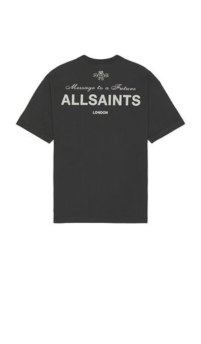 Herald Crew Neck Tee in Black. - size L (also in M, S, XL/1X) - ALLSAINTS - Modalova
