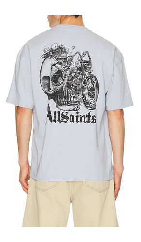 Panhead Crew Tee in Blue. - size S (also in XL/1X) - ALLSAINTS - Modalova