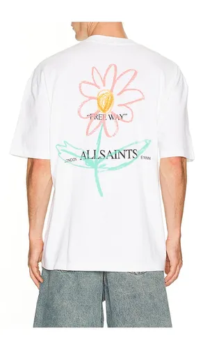 Crayo Short sleeve Crew in Optic White in White. - size L (also in S) - ALLSAINTS - Modalova