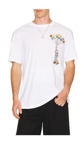 Lofty Short Sleeve Crew in Optic in . Size S. Also in M, L, XL/1X - ALLSAINTS - Modalova