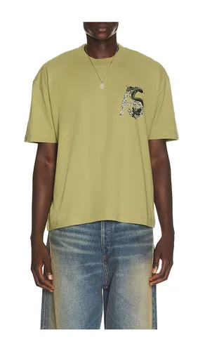 Linx Short Sleeve Tee in Green. - size L (also in M, S, XL/1X) - ALLSAINTS - Modalova