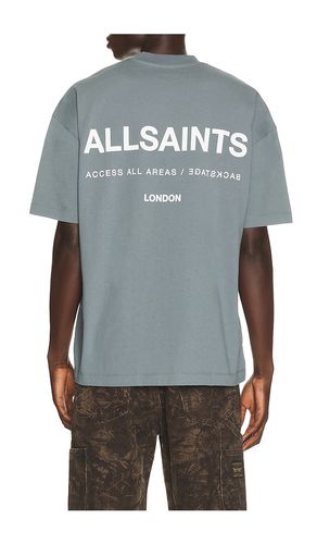Backstage Short Sleeve Tee in . Taglia L. Also in M, S, XL/1X - ALLSAINTS - Modalova