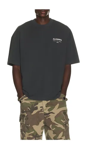 Backstage Short Sleeve Tee in Grey. - size L (also in M, S, XL/1X) - ALLSAINTS - Modalova