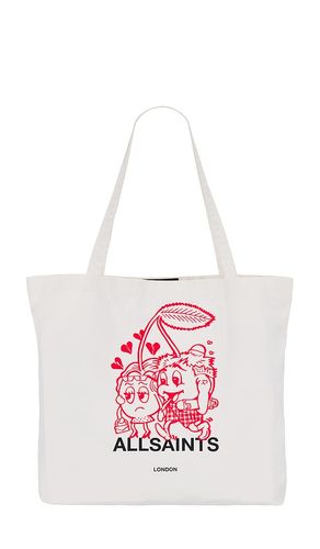 ALLSAINTS Heartbreak Tote in White - ALLSAINTS - Modalova