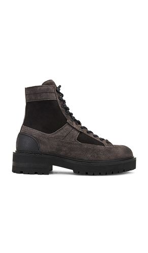 Hank Combat Suede Boot in Charcoal. - size 11 (also in 12, 8, 9) - ALLSAINTS - Modalova