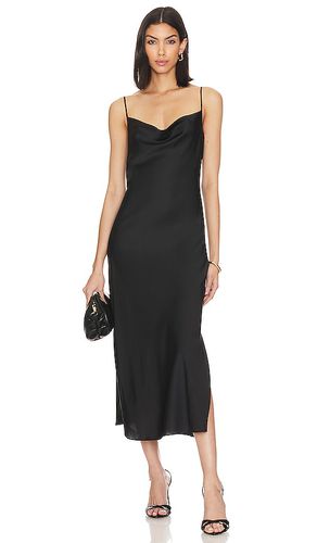 Vestido midi hadley en color talla 10 en - Black. Talla 10 (también en 2, 8) - ALLSAINTS - Modalova