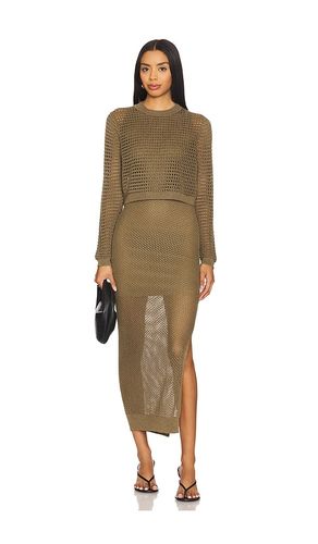 Miro Dress in Olive. - size L (also in M, S, XS) - ALLSAINTS - Modalova