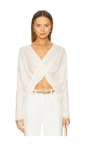 Julieana Wrap Jumper in White. - size L (also in M, S, XS) - ALLSAINTS - Modalova