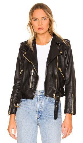 Balfern Gold Biker Jacket in . Size 10, 12, 4, 6, 8 - ALLSAINTS - Modalova