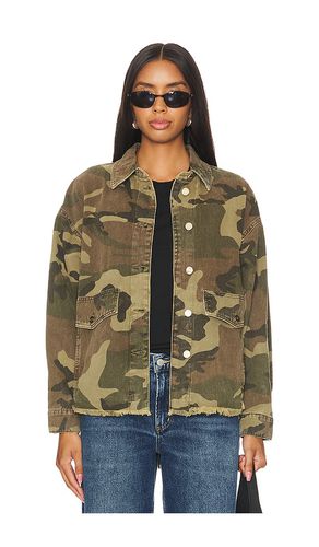 Chaquetón hettie en color militar talla 0 en - Army. Talla 0 (también en 2) - ALLSAINTS - Modalova