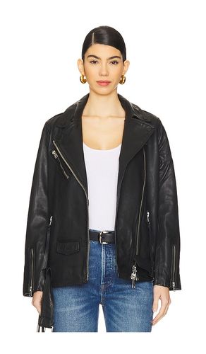 Chaqueta moto cuero billie en color talla L en - Black. Talla L (también en M, S) - ALLSAINTS - Modalova