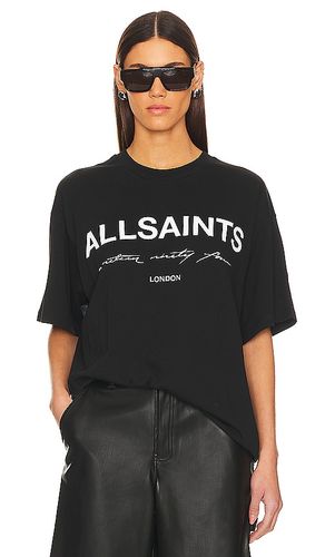 Camiseta helis carlie en color talla 0 en - Black. Talla 0 (también en 2, 4, 6, 8) - ALLSAINTS - Modalova