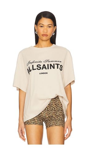 Avri Tee in Cream. - size L (also in S, XS) - ALLSAINTS - Modalova