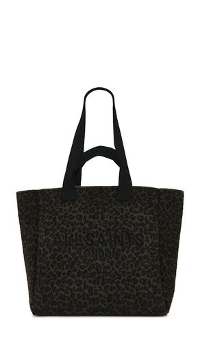 ALLSAINTS Izzy Fzzy Tote in Brown - ALLSAINTS - Modalova