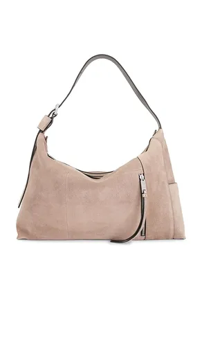 Alba Suede Shoulder Bag in - ALLSAINTS - Modalova