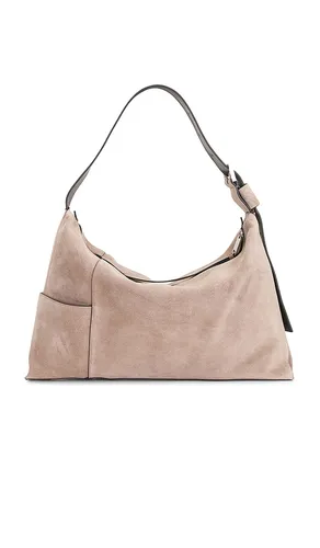 Alba Suede Shoulder Bag in - ALLSAINTS - Modalova