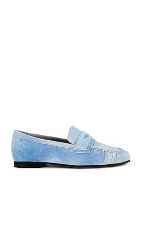 Sapphire suede loafer in color blue size 37 in - Blue. Size 37 (also in 38, 39, 40, 41) - ALLSAINTS - Modalova