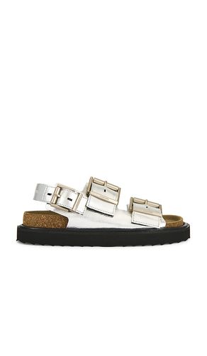 Isla Sandal in Metallic , grey. - size 37 (also in 38, 39, 40, 41) - ALLSAINTS - Modalova