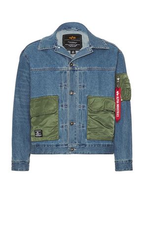 Denim Jacket in . Taglia XL/1X - ALPHA INDUSTRIES - Modalova