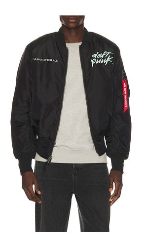 X Daft Punk MA-1 Jacket in . Size M. Also in S, L, XL/1X, XXL/2X - ALPHA INDUSTRIES - Modalova