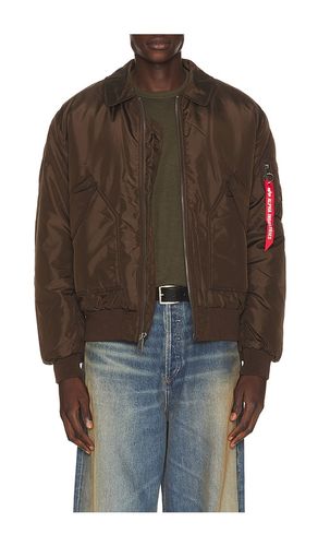 CWU 45/P Relaxed Fit Flight Jacket in Brown. - size S (also in M, L, XL/1X, XXL/2X) - ALPHA INDUSTRIES - Modalova