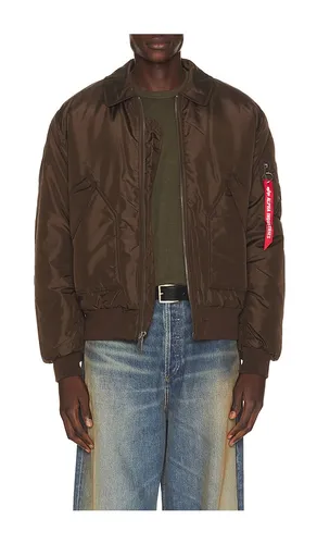 CWU 45/P Relaxed Fit Flight Jacket in . Taglia S. Also in M, L, XL/1X, XXL/2X - ALPHA INDUSTRIES - Modalova