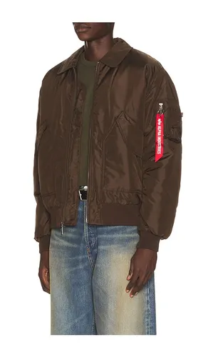 CWU 45/P Relaxed Fit Flight Jacket in . Taglia S. Also in M, L, XL/1X, XXL/2X - ALPHA INDUSTRIES - Modalova
