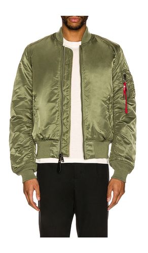 MA-1 Slim Fit in Green. - size L (also in XXL/2X) - ALPHA INDUSTRIES - Modalova